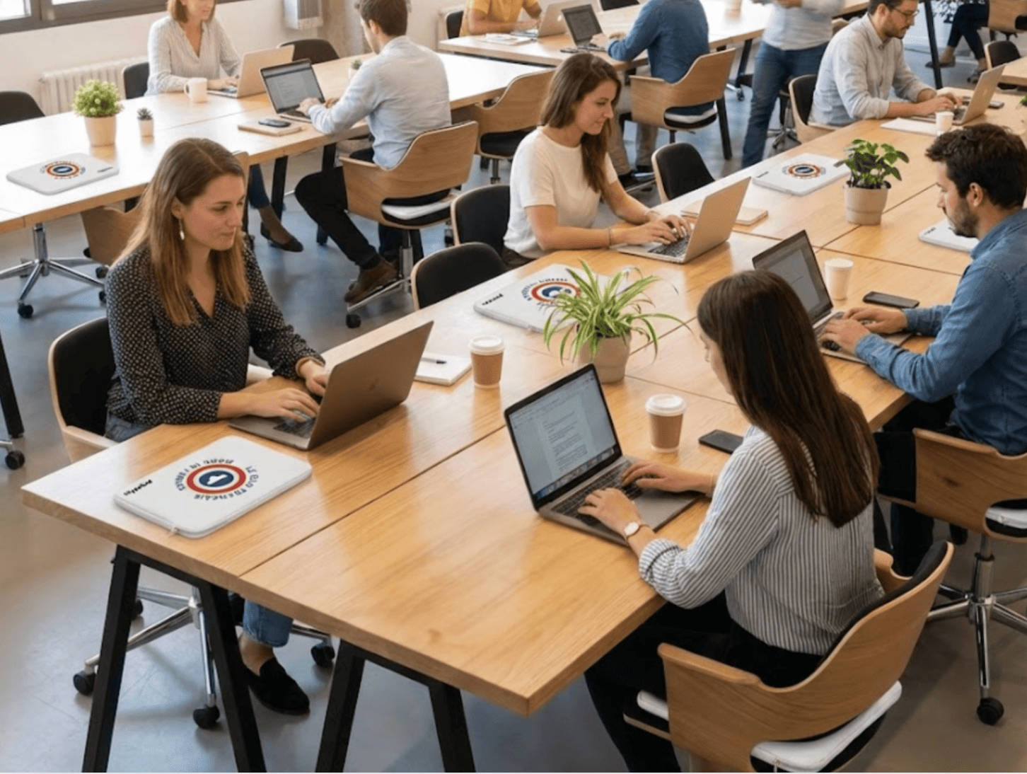 Professionnels avec Popotin